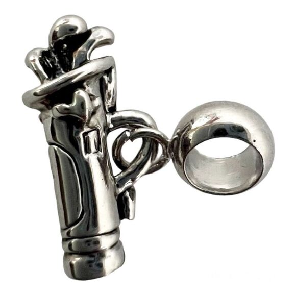 Jewelry - Silver Golf Bag Charm